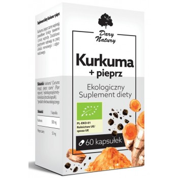 Suplement diety - Kurkuma +...