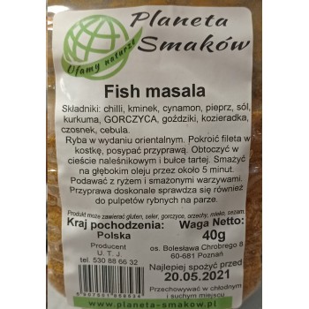 FISH MASALA BEZ SOLI 40G