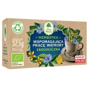 HERBATKA WSPOMAGAJĄCA PRACĘ WĄTROBY 37,5G (25X1,5G) DARY NATURY