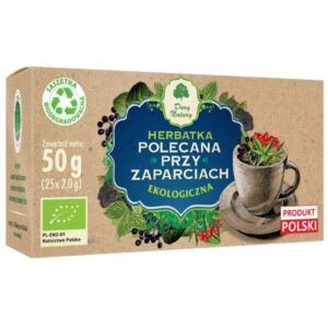 HERBATKA POLECANA PRZY ZAPARCIACH 50G (25X2,0G) DARY NATURY