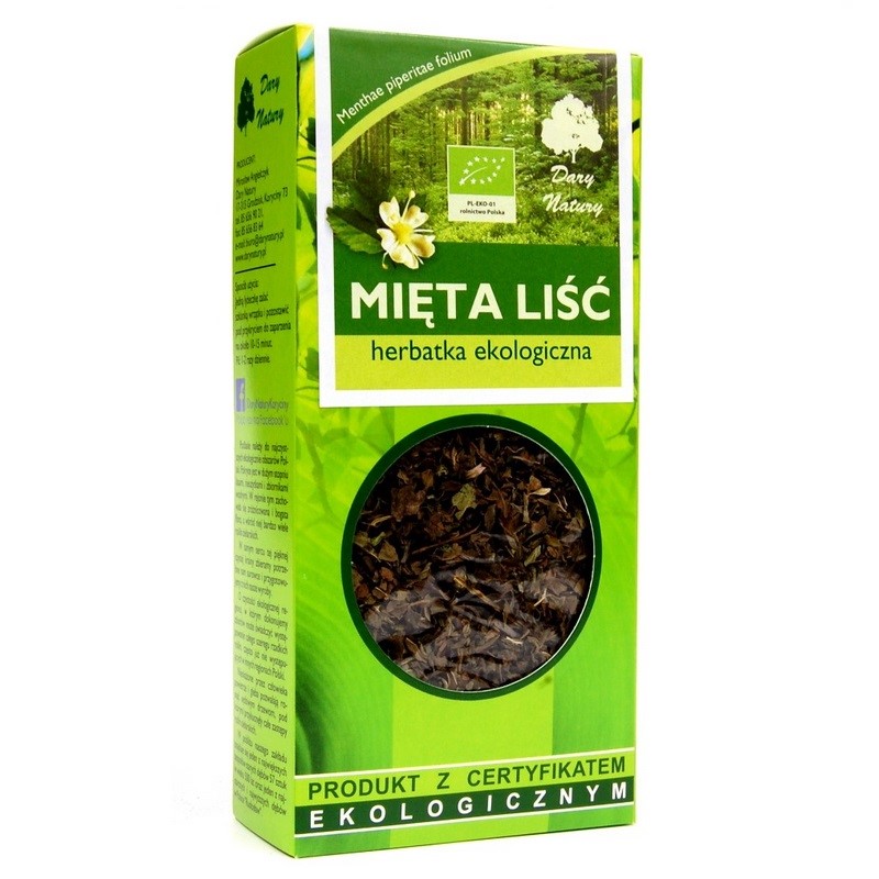 LIŚĆ MIĘTY 25G DARY NATURY