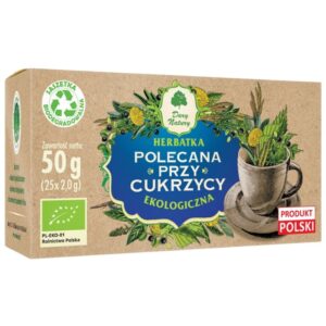 HERBATKA POLECANA PRZY CUKRZYCY 50G (25X2,0G) DARY NATURY
