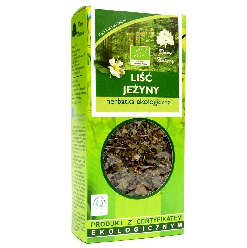 LIŚĆ JEŻYNY 25G DARY NATURY