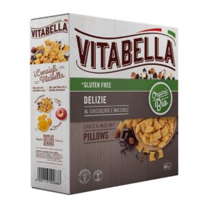 PODUSZKI OWSIANE Z KREMEM CZEKOLADOWYM BEZGLUTENOWE 300G VITABELLA