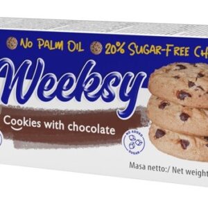 KRUCHE CIASTKA Z CZEKOLADĄ BEZ DODATKU CUKRU 120G BOGUTTI