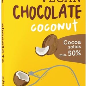 CZEKOLADA NA MLEKU KOKOSOWYM WEGAŃSKA 80G SUPER FUDIGO