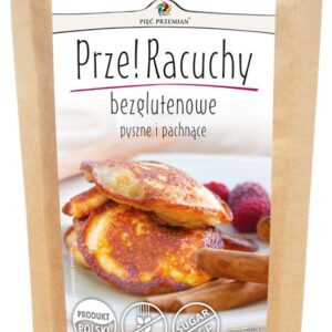 PRZERACUCHY MIESZANKA NA RACUCHY BEZGLUTENOWE 178G PIĘĆ PRZEMIAN