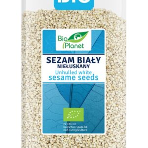 SEZAM BIAŁY NIEŁUSKANY 400G BIO PLANET
