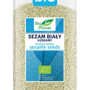 SEZAM BIAŁY ŁUSKANY 400G BIO PLANET
