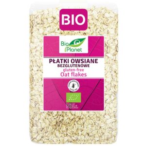 PŁATKI OWSIANE BEZGLUTENOWE 1KG BIO PLANET