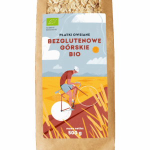 PŁATKI OWSIANE BEZGLUTENOWE 500G PIĘĆ PRZEMIAN