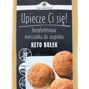 MIESZANKA NA BUŁKI BEZGLUTENOWE KETO 310G PIĘĆ PRZEMIAN
