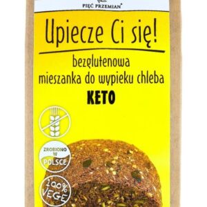 MIESZANKA NA CHLEB BEZGLUTENOWY KETO 500G PIĘĆ PRZEMIAN