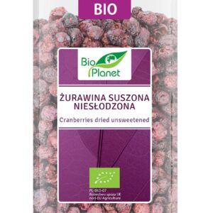 ŻURAWINA SUSZONA NIESŁODZONA 50G BIO PLANET