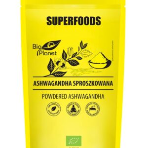 ASHWAGANDHA SPROSZKOWANA 150G BIO PLANET