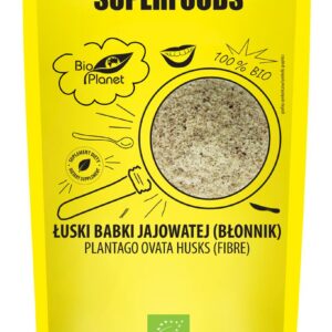ŁUSKI BABKI JAJOWATEJ (BŁONNIK) 100G BIO PLANET