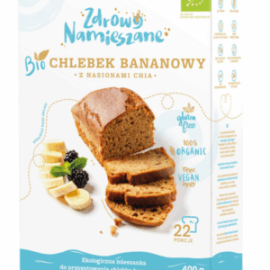 MIESZANKA NA CHLEBEK BANANOWY BEZGLUTENOWY 400G ZDROWO NAMIESZANE