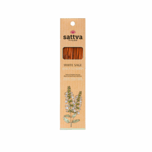 KADZIDŁO BIAŁA SZAŁWIA 30G (15SZT.) SATTVA