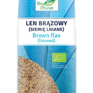 LEN BRĄZOWY (SIEMIĘ LNIANE) 400G BIO PLANET