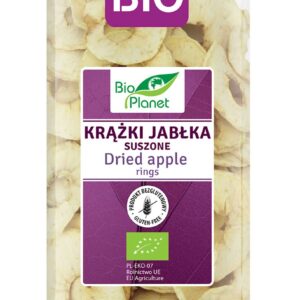 KRĄŻKI JABŁKA SUSZONE 100G BIO PLANET