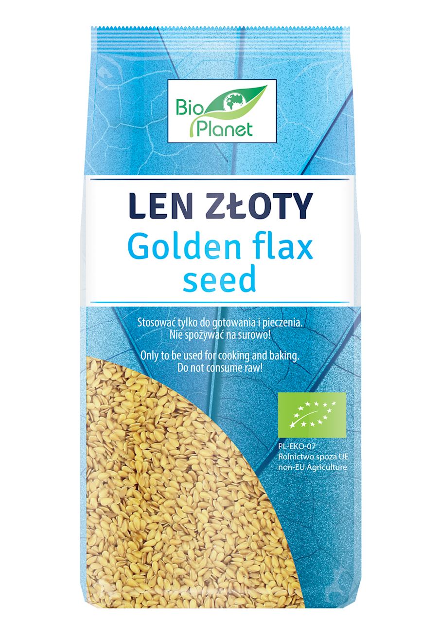 LEN ZŁOTY 400G BIO PLANET