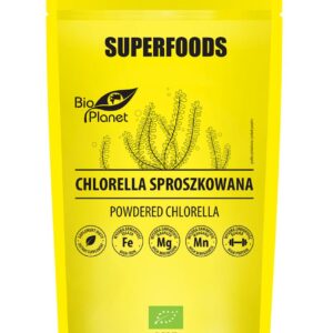 CHLORELLA SPROSZKOWANA 200G BIO PLANET