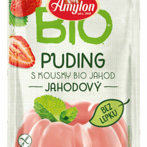 BUDYŃ O SMAKU TRUSKAWKOWYM BEZGLUTENOWY 40G AMYLON