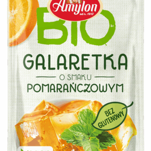 GALARETKA O SMAKU POMARAŃCZOWYM BEZGLUTENOWA 40G AMYLON