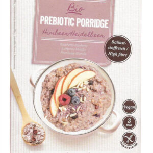 OWSIANKA BŁONNIKOWA Z MALINAMI I BORÓWKAMI BEZ DODATKU CUKRU BEZGLUTENOWA 350G VERIVAL