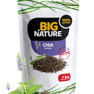CHIA SZAŁWIA HISZPAŃSKA 1KG DUŻA PAKA BIG NATURE
