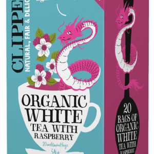 HERBATA BIAŁA Z MALINĄ BIO (20 x 1,7 g) 34 g - CLIPPER