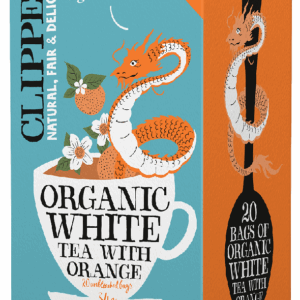 HERBATA BIAŁA POMARAŃCZOWA BIO (20 x 1,7 g) 34 g - CLIPPER