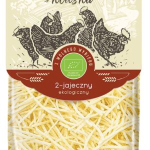 MAKARON (2-JAJECZNY) KRAJANKA CIENKA BIO 250 g - BARTOLINI (SIELSKA KLUSKA)