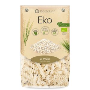 MAKARON (RYŻOWY) ŚWIDERKI BIO 250 g - BARTOLINI