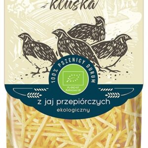 MAKARON (Z JAJ PRZEPIÓRCZYCH) KRAJANKA BIO 250 g - BARTOLINI (SIELSKA KLUSKA)