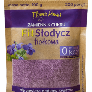 FIT SŁODYCZ FIOŁKOWA 100 g - FLOWER POWER