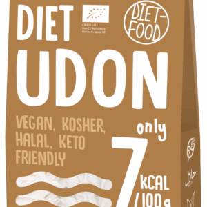 MAKARON (KONJAC) UDON BEZGLUTENOWY BIO 385 g (300 g) - DIET-FOOD