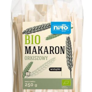 MAKARON (ORKISZOWY) WSTĄŻKI BIO 250 g - NIRO