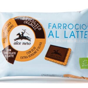 HERBATNIKI ORKISZOWE Z MLECZNĄ CZEKOLADĄ FAIR TRADE BIO 28 g - ALCE NERO