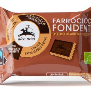 HERBATNIKI ORKISZOWE Z GORZKĄ CZEKOLADĄ FAIR TRADE BIO 28 g - ALCE NERO