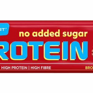 BATON PROTEINOWY BROWNIE W MLECZNEJ CZEKOLADZIE BEZ DODATKU CUKRÓW BEZGLUTENOWY 40 g - MAXSPORT