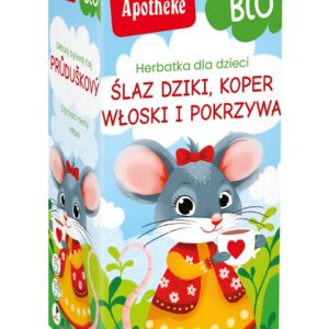 HERBATKA DLA DZIECI - ŚLAZ DZIKI, KOPER WŁOSKI I POKRZYWA BIO (20 x 1,5 g) 30 g - APOTHEKE