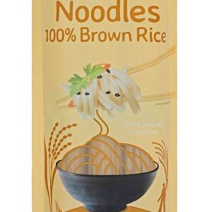 MAKARON (RYŻOWY RAZOWY) NOODLE SPAGHETTI BEZGLUTENOWY BIO 250 g - TERRASANA