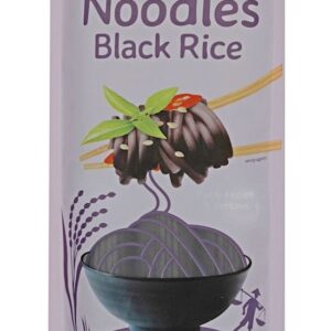 MAKARON (Z RYŻU CZARNEGO I RYŻU BRĄZOWEGO) NOODLE SPAGHETTI BEZGLUTENOWY BIO 250 g - TERRASANA