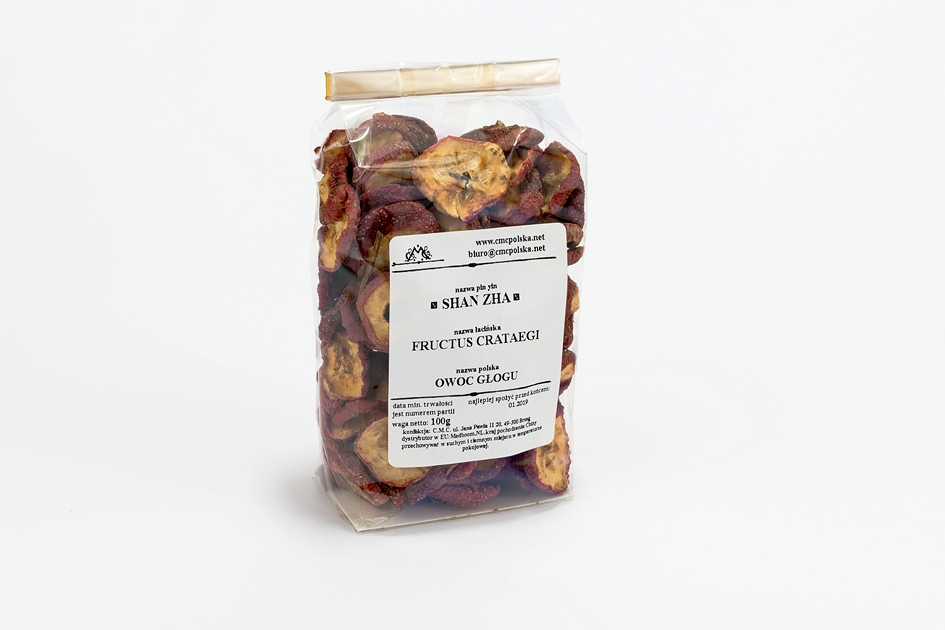 SHAN ZHA - Fructus Crataegi - Owoc głogu 100g