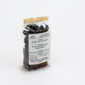 SHU DI HUANG - Radix Rehmanniae Preparata - Preparowany korzeń rehmanii kleistej 100g