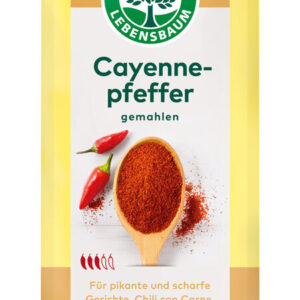 CHILI (PIEPRZ CAYENNE) BIO 50 g - LEBENSBAUM