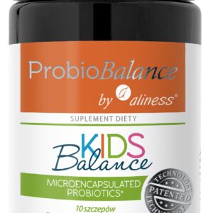 ProbioBALANCE, Probiotyk KIDS Balance 5 mld. x 30 vege caps. ALINESS