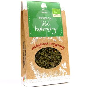 KOLENDRA LIŚĆ BIO 20 g - DARY NATURY